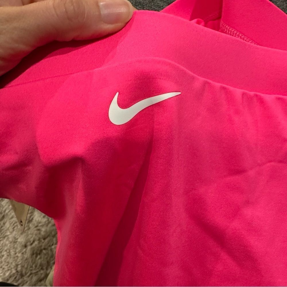 NWT Nike High-Waist Cheeky Swim Bottoms - Pink - women’s medium - Picture 7 of 7